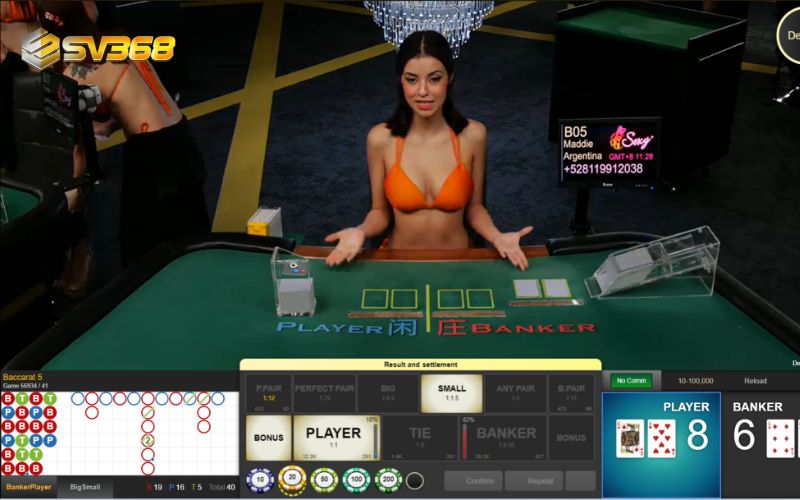 Bỏng mắt với đội ngũ dealer quyến rũ tại AE Sexy SV368