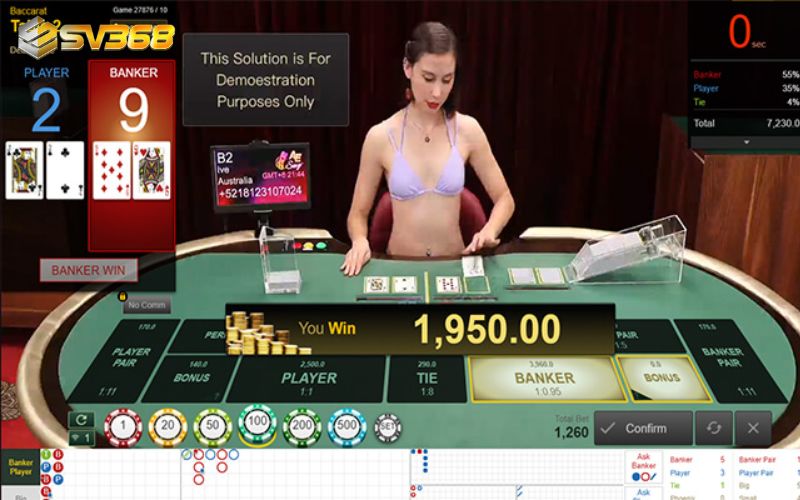 Hướng dẫn chơi Baccarat SV368 cho anh em mới bắt đầu