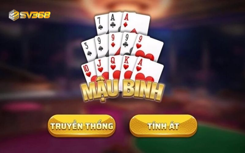 Bí kíp chinh phục Mậu Binh Online SV368 – Mẹo chơi hiệu quả cho anh em