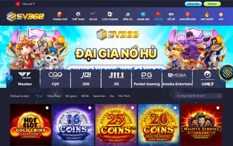 Lý Do Khiến Nổ Hũ SV368 Trở Thành Tựa Game Quốc Dân