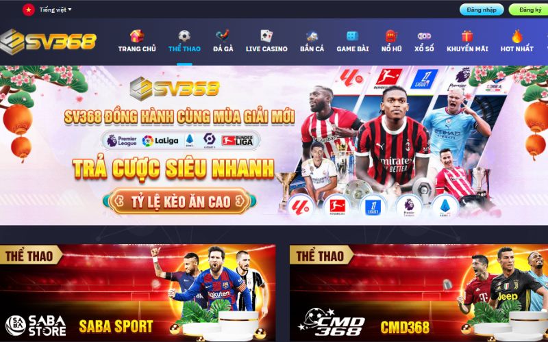 Kho tàng cá cược phong phú, đáp ứng mọi sở thích của anh em